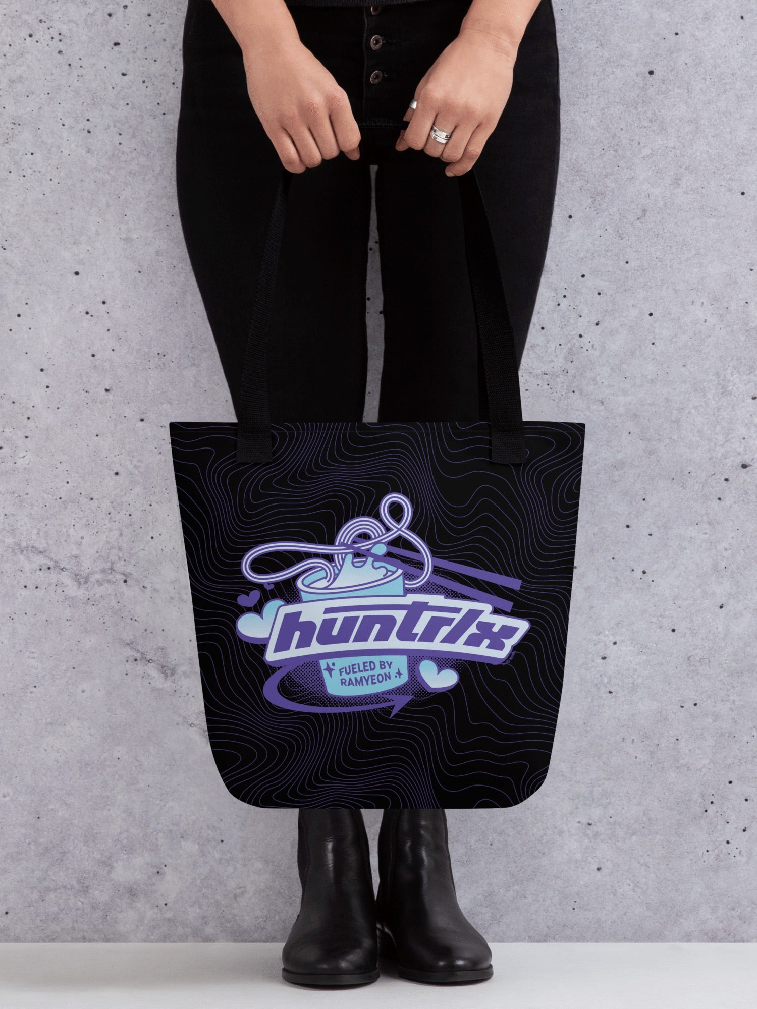 KPop Demon Hunters HUNTR/X Fueled By Ramyeon Tote Bag – Netflix Shop