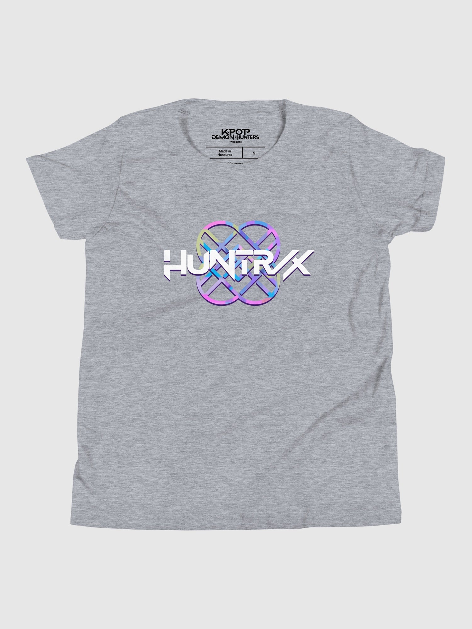 KPop Demon Hunters HUNTR/X Logo Kids T-Shirt