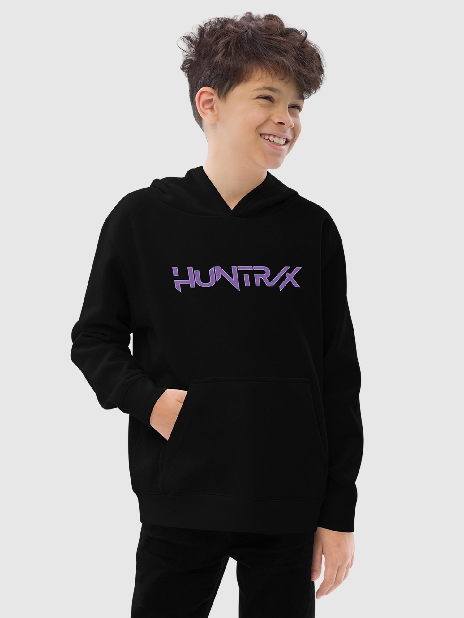 K-Pop Demon Hunters Kids T-Shirt - Huntrix Huntr/X Pastel Logo