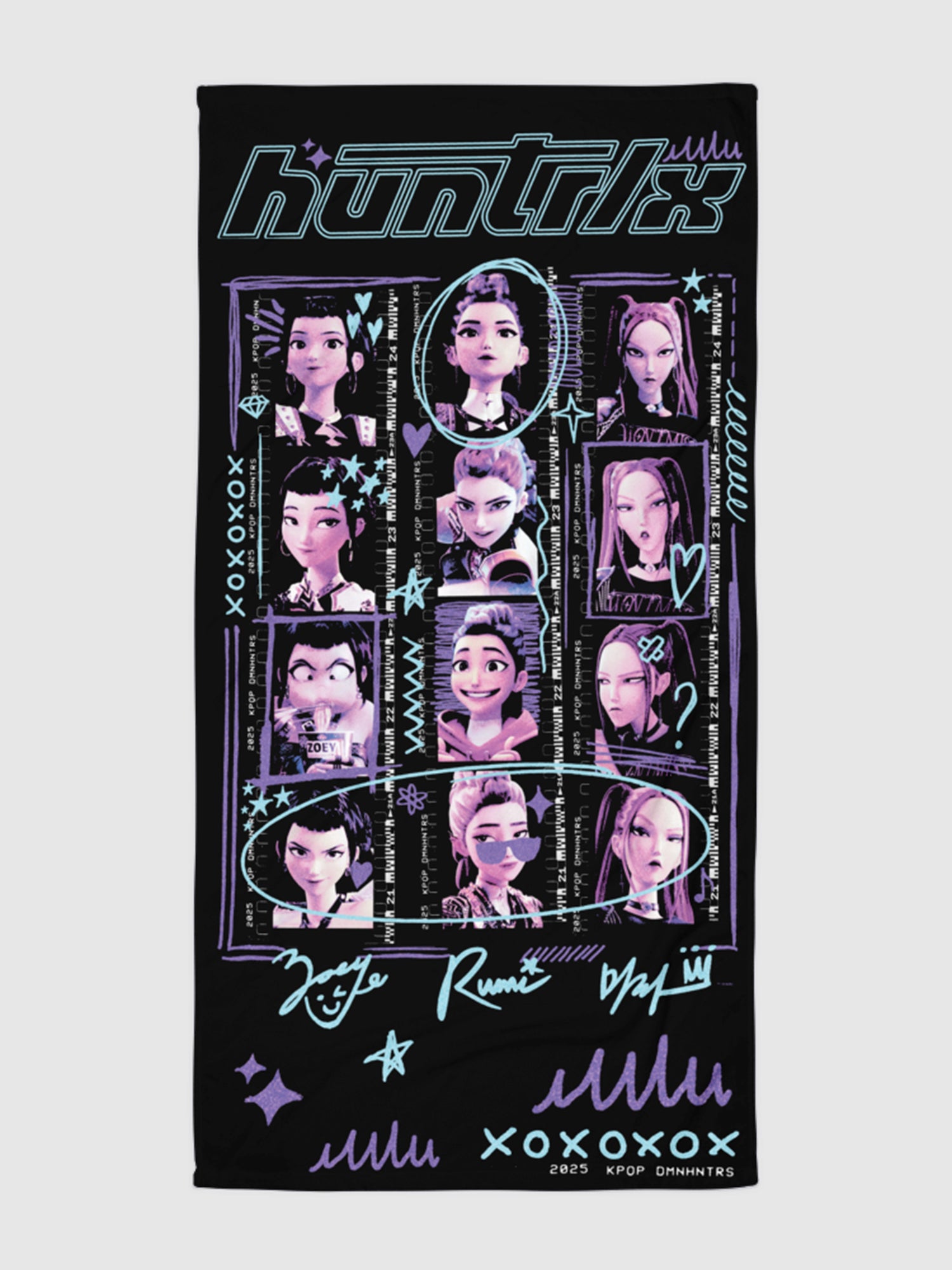 KPop Demon Hunters Beach Towel World Tour – Netflix Shop