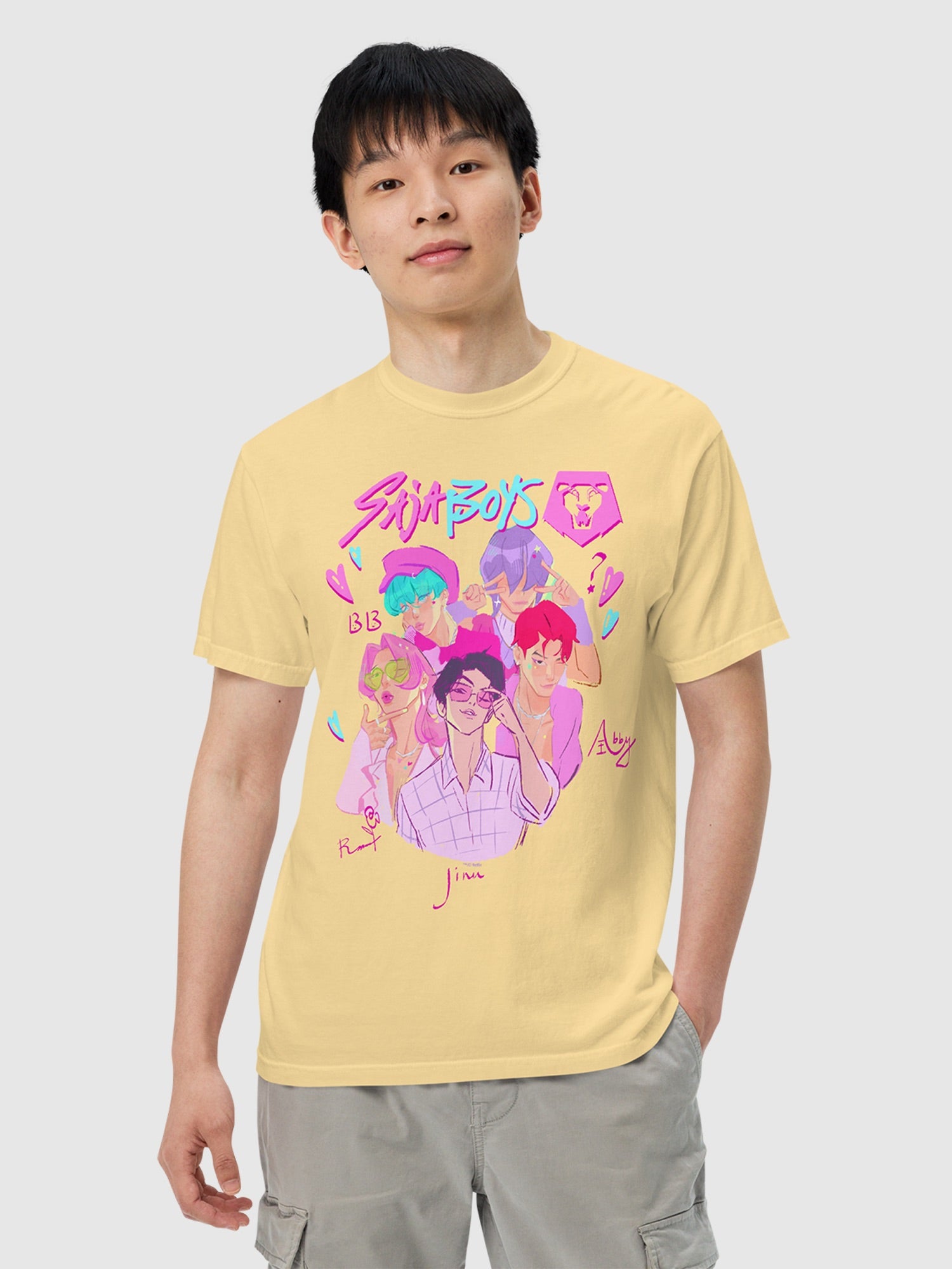 Saja Boys Comfort Colors T-Shirt | Netflix Shop