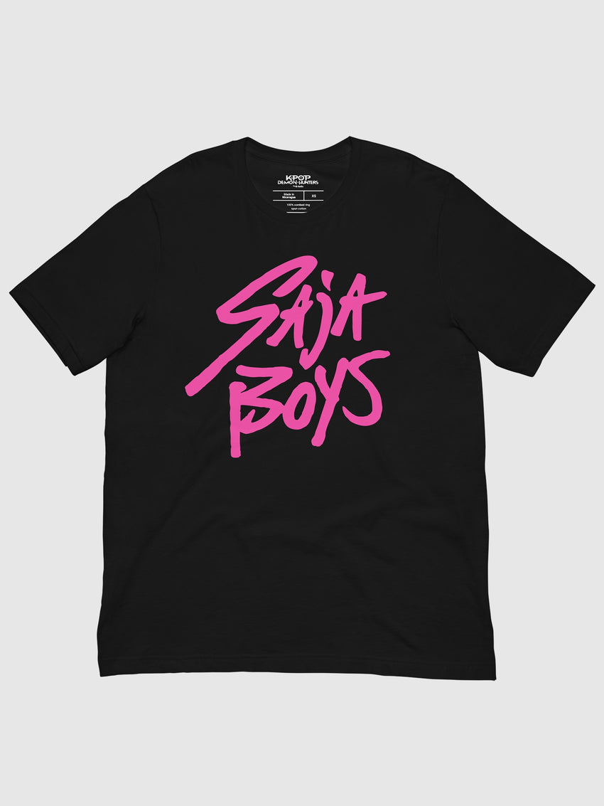 KPop Demon Hunters Saja Boys Graphic Tee | Netflix Shop KPop Demon Hunters Saja Boys Graphic Tee | Netflix Shop