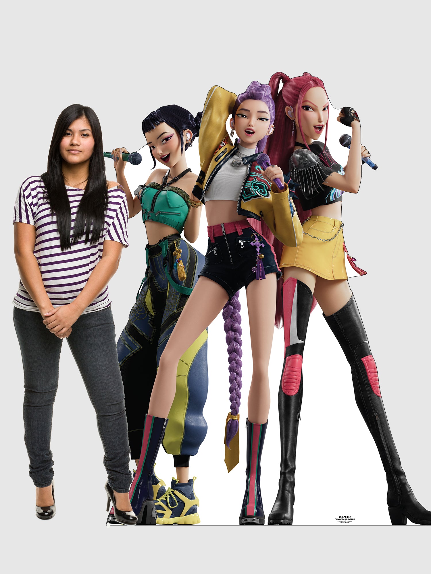 KPop Demon Hunters Standee HUNTR/X How It's Done – Netflix Shop