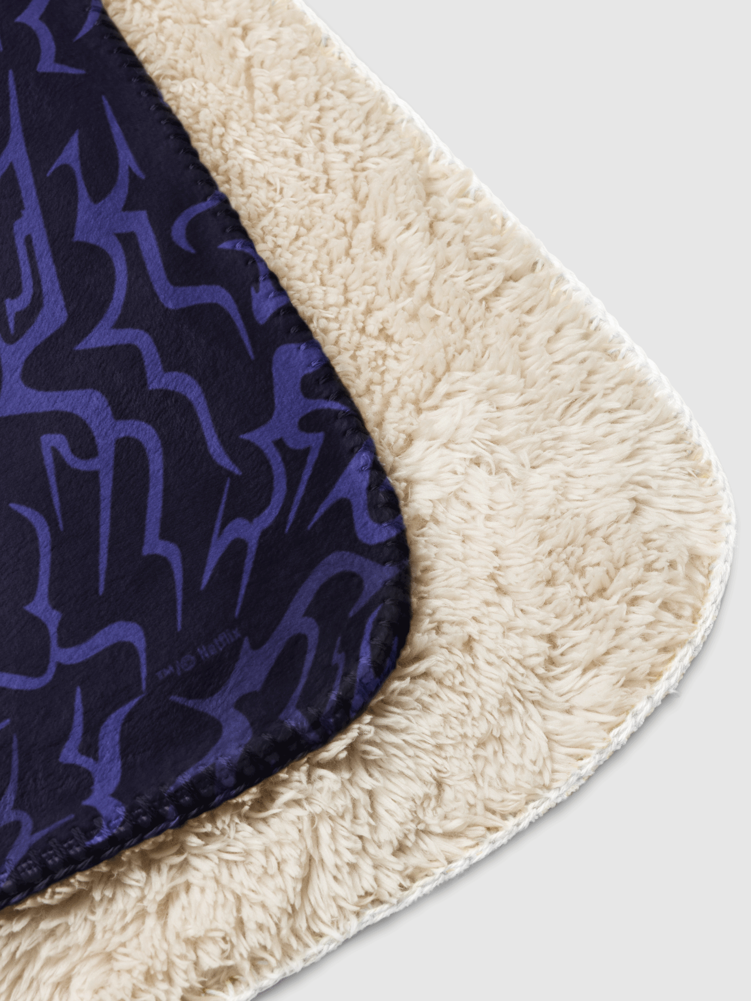 KPop Demon Hunters SAJA BOYS Demon Patterns Sherpa Blanket