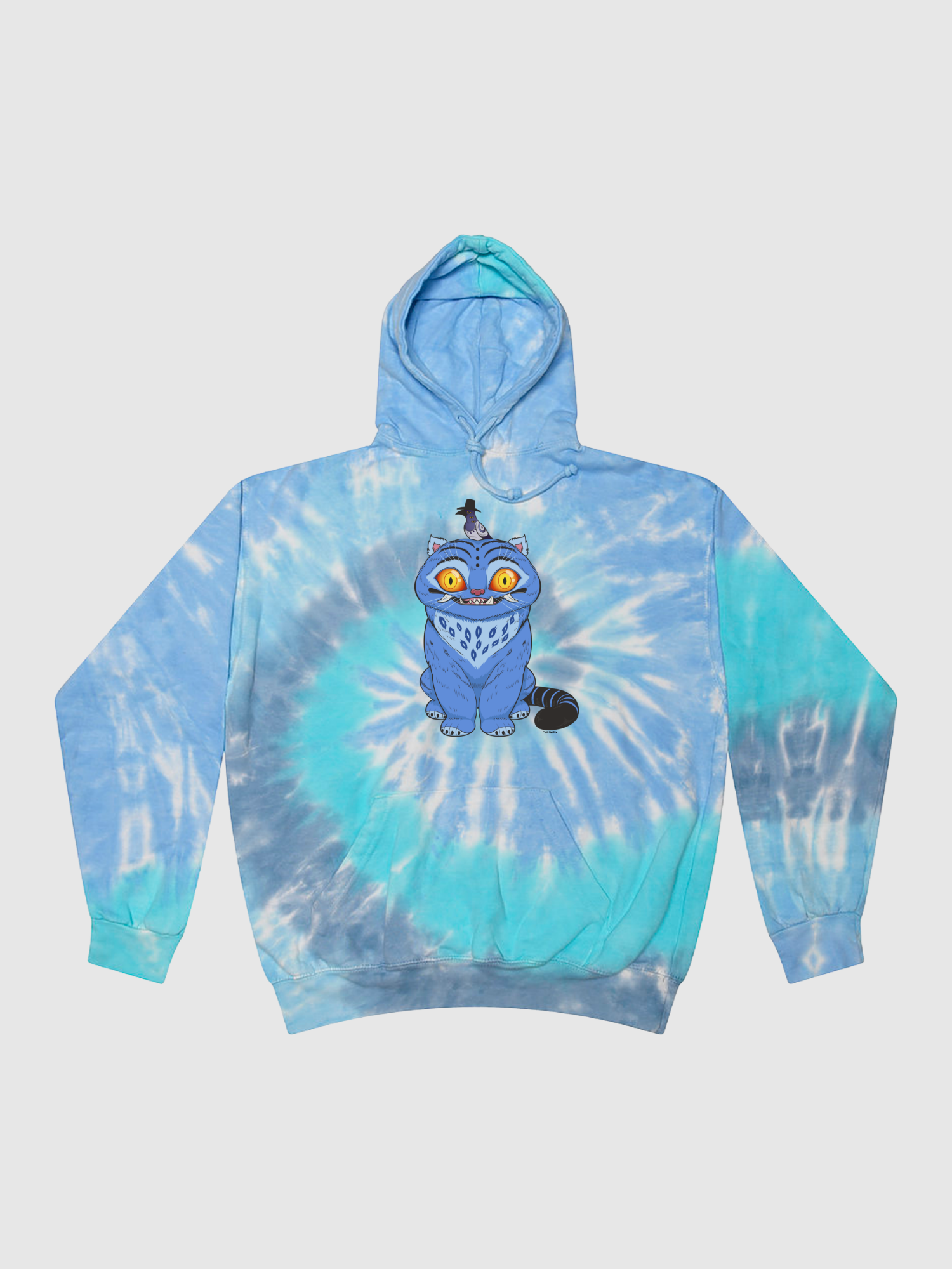 KPop Demon Hunters Derpy Tiger and Sussie Magpie Tie-Dye Kids