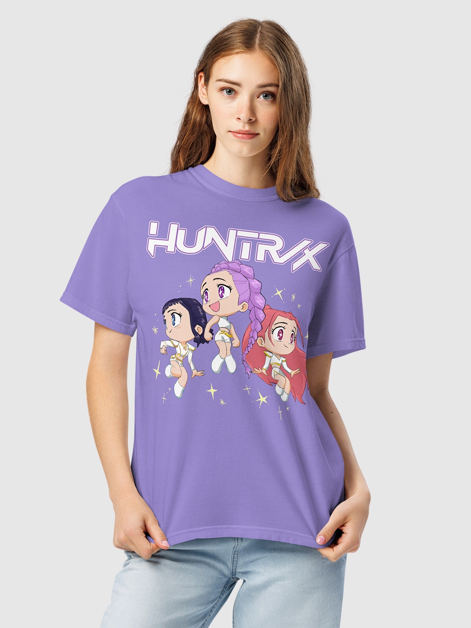 Netflix10周年　会場限定Tシャツ　デーモンハンターズ　ハントリックス Netflix10周年 会場限定Tシャツ デーモンハンターズ ハン