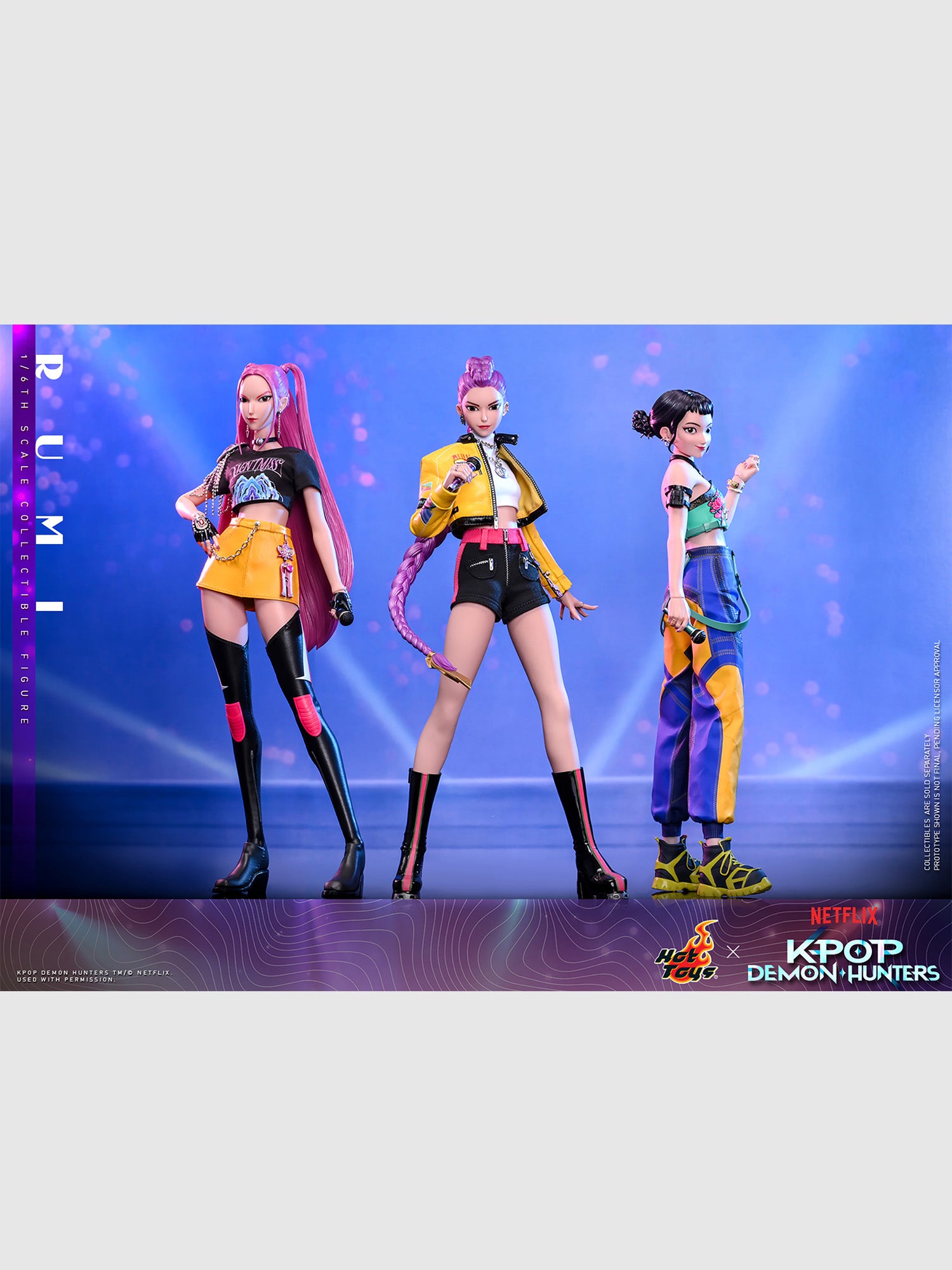 Netflix K-POP DEMON HUNTERS RUMI フィギュア２体 KPop Demon Hunters Sixth Scale Figure Rumi – Netflix Shop