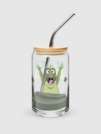 Leo Rock Drinking Glass Cups | Netflix Shop