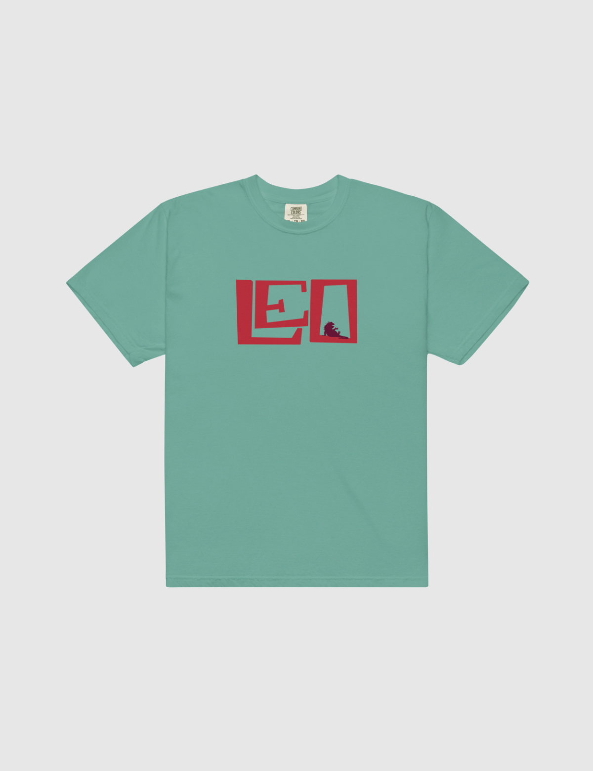Leo Logo T-Shirt Youth Graphic Tee in Seafoam | Netflix Shop