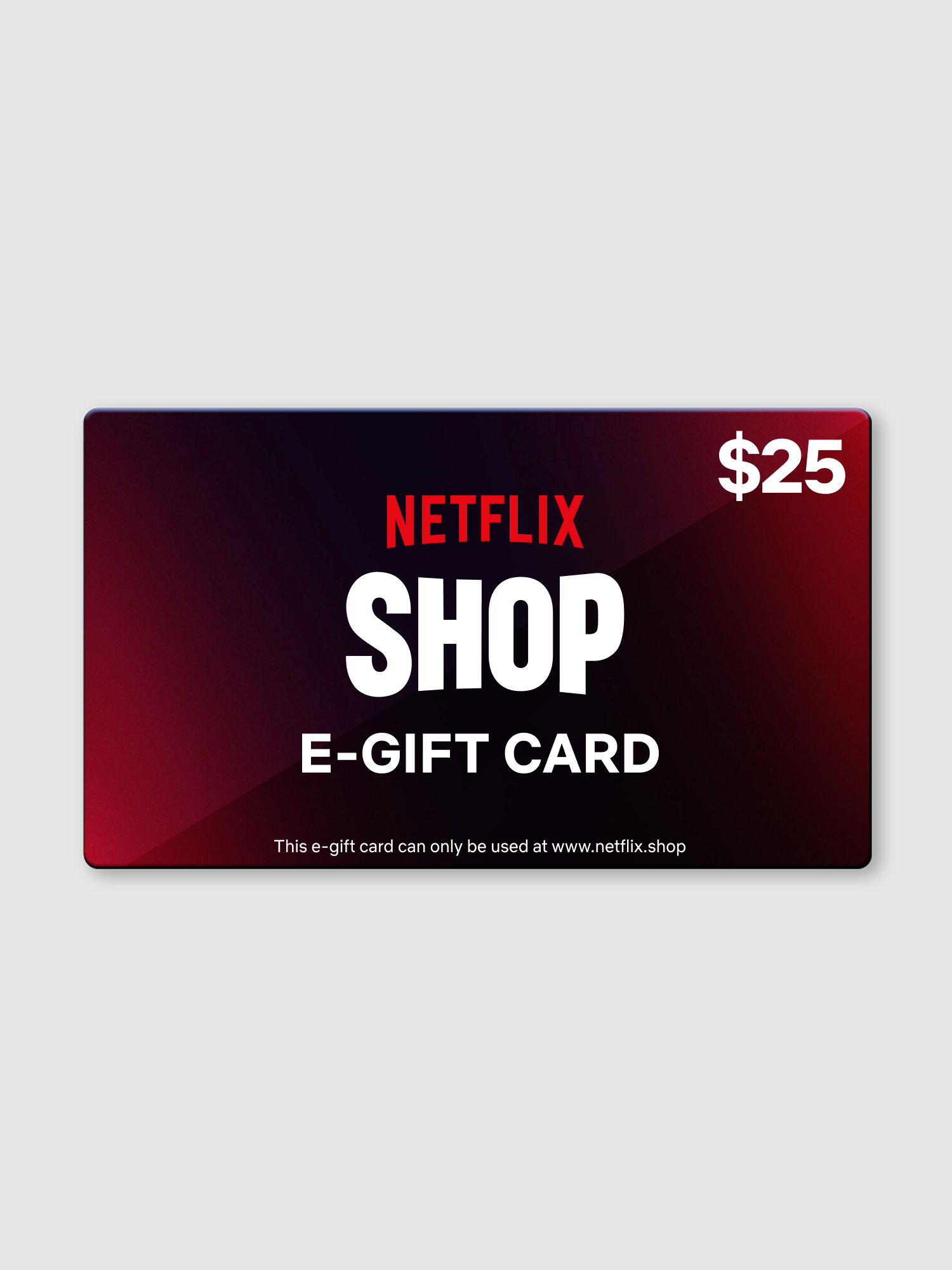 E-Gift Card | Netflix Shop