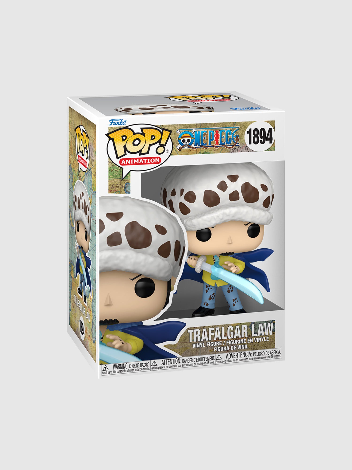 One Piece Trafalgar Law with Blue Anesthesia Funko Pop! Figure – Netflix  Shop