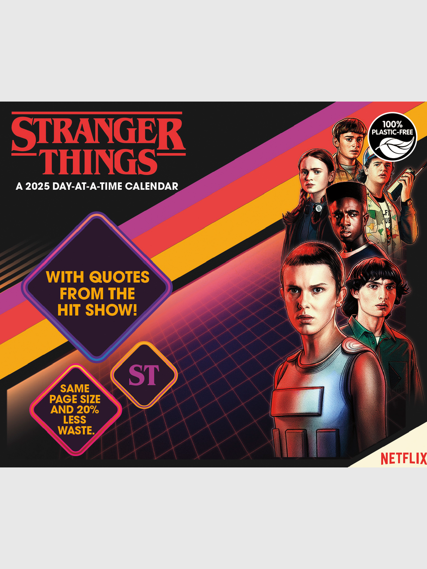 Stranger Things Day at a Time Box Calendar Netflix Shop