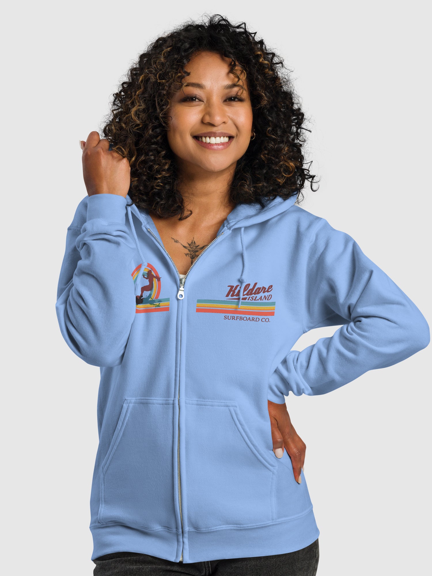 Outer Banks Zip-Up Hoodie Kildare Island Surfboard Co. – Netflix Shop