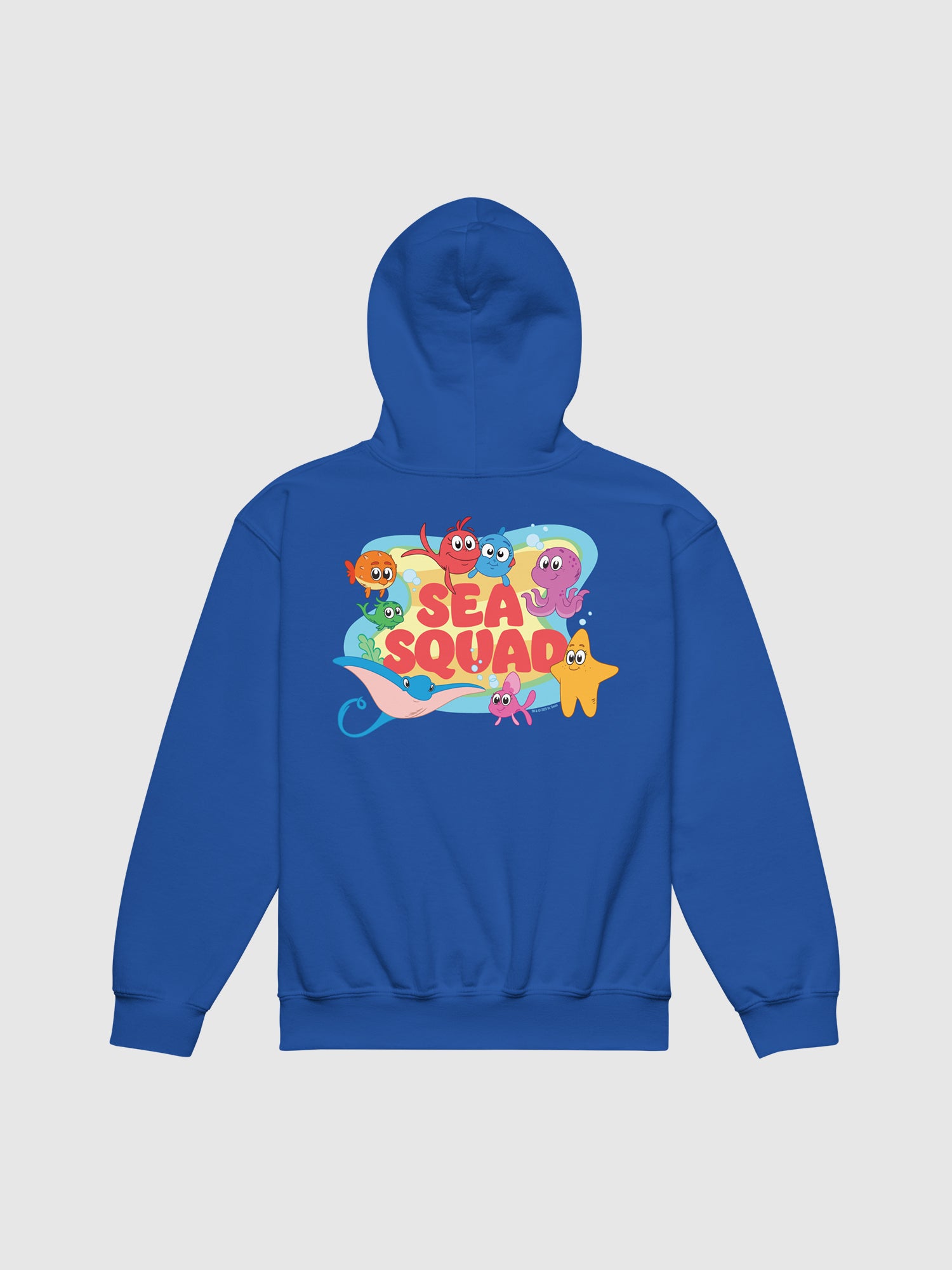 Red Fish, Blue Fish Sea Squad Kids Hoodie – Netflix Shop