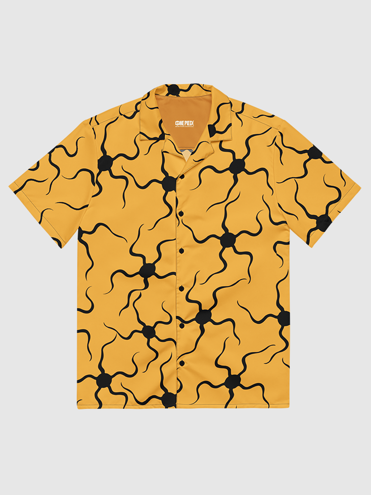 ア*ノ様 shirt sleeve knit one piece One Piece Arlong Yellow Anime Shirt | Netflix Shop