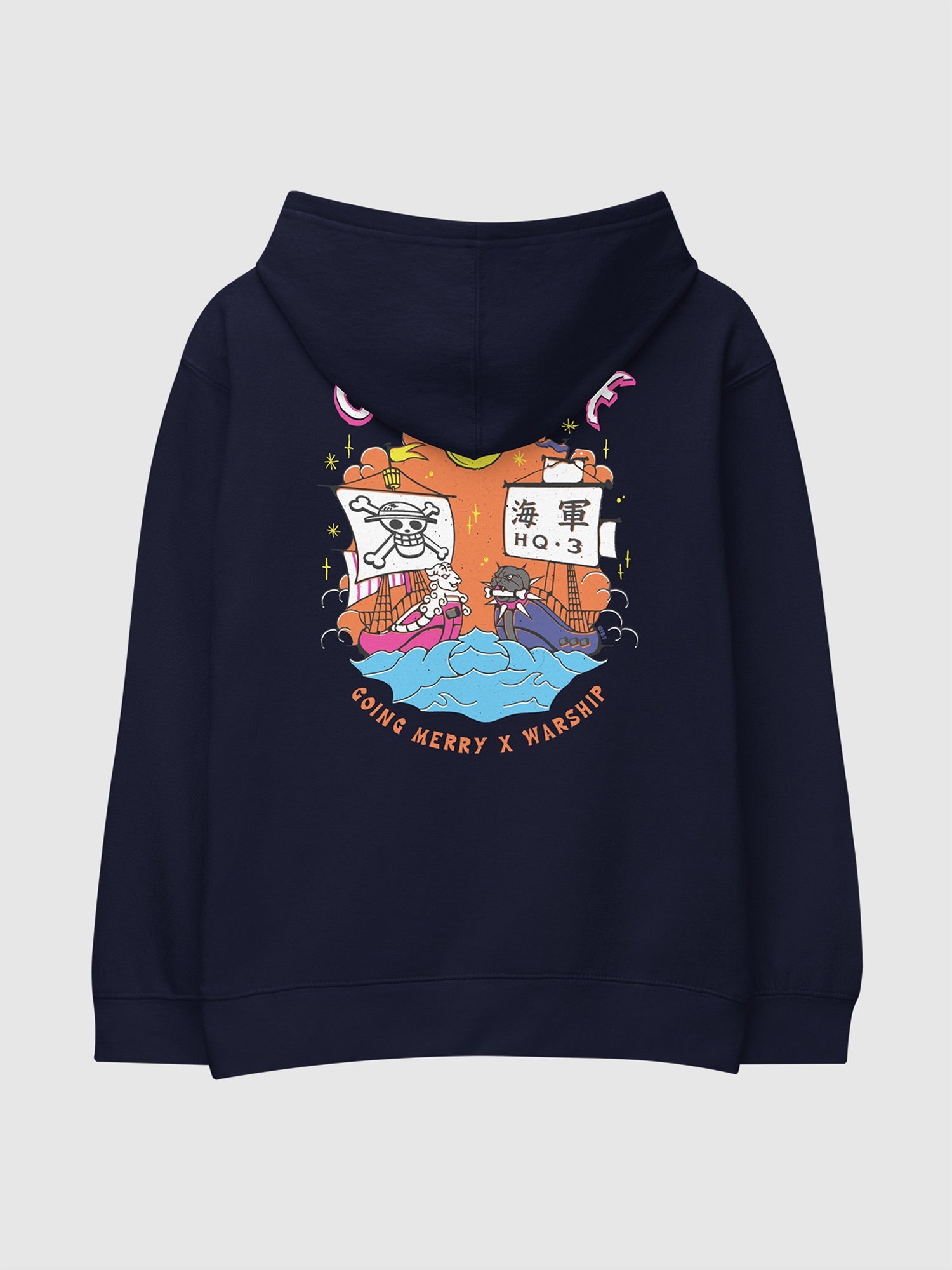 Sail Away with Style: Japanese-Inspired Nautical Hoodie Designs for Anime Lovers