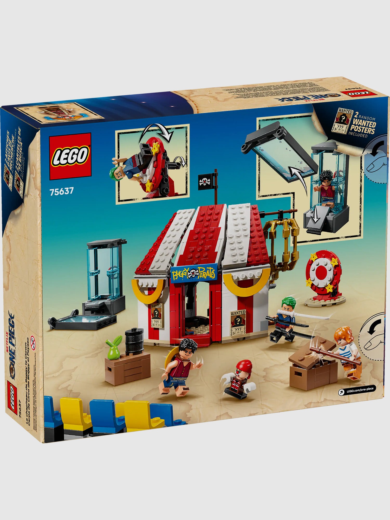 One Piece Lego Buggy's Circus Tent – Netflix Shop