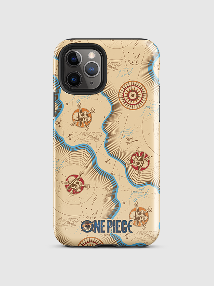 CASETiFY ONE PIECE Map Case iPhone15Pro用 One Piece World Map iPhone Tough Case | Netflix Shop