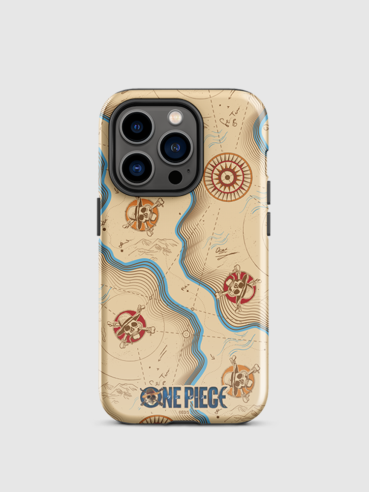 CASETiFY ONE PIECE Map Case iPhone15Pro用 One Piece World Map iPhone Tough Case | Netflix Shop