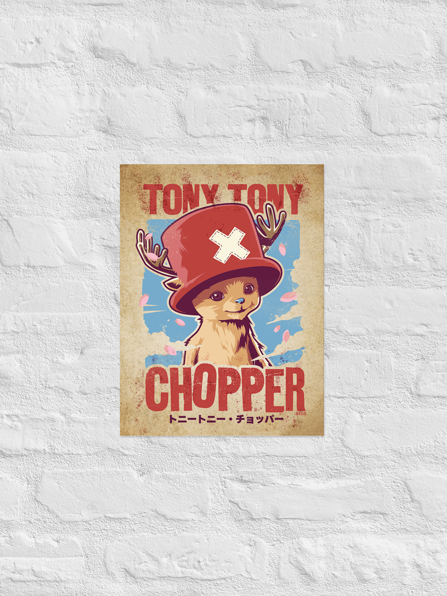 One Piece Chopper Wanted Poster Decor | Netflix Shop