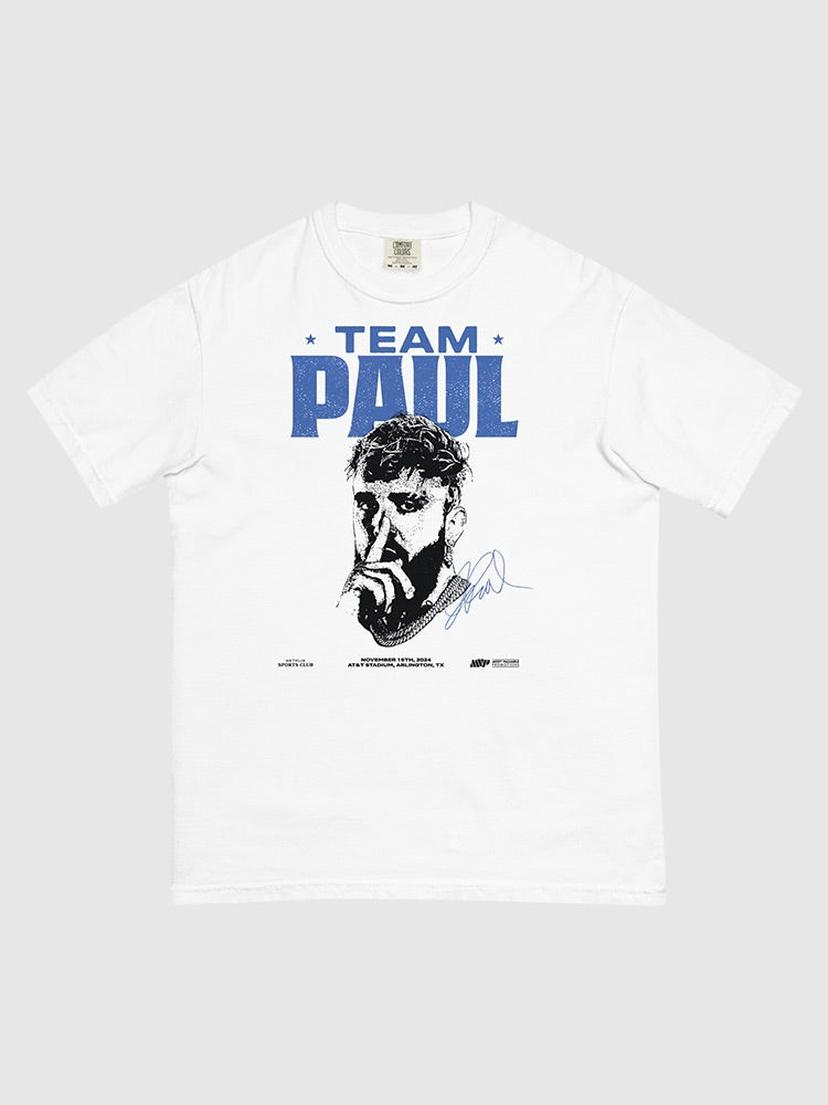 Jake Paul T Shirt Netflix Shop White 4XL