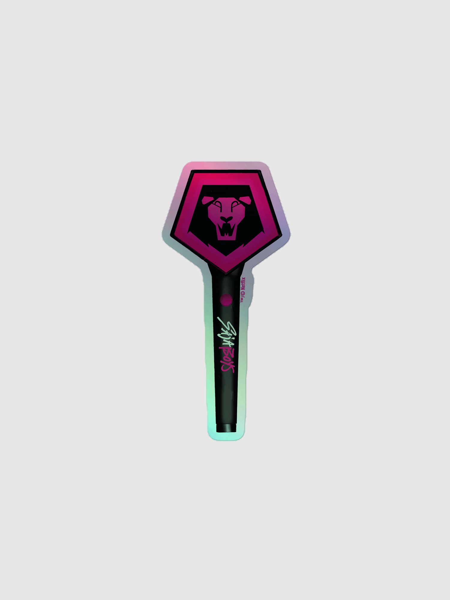 KPop Demon Hunters Saja Boys Lightstick Sticker | Netflix Shop