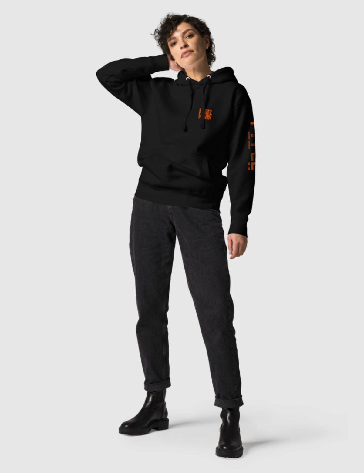 Rebel Moon Logo Unisex Hoodie Black