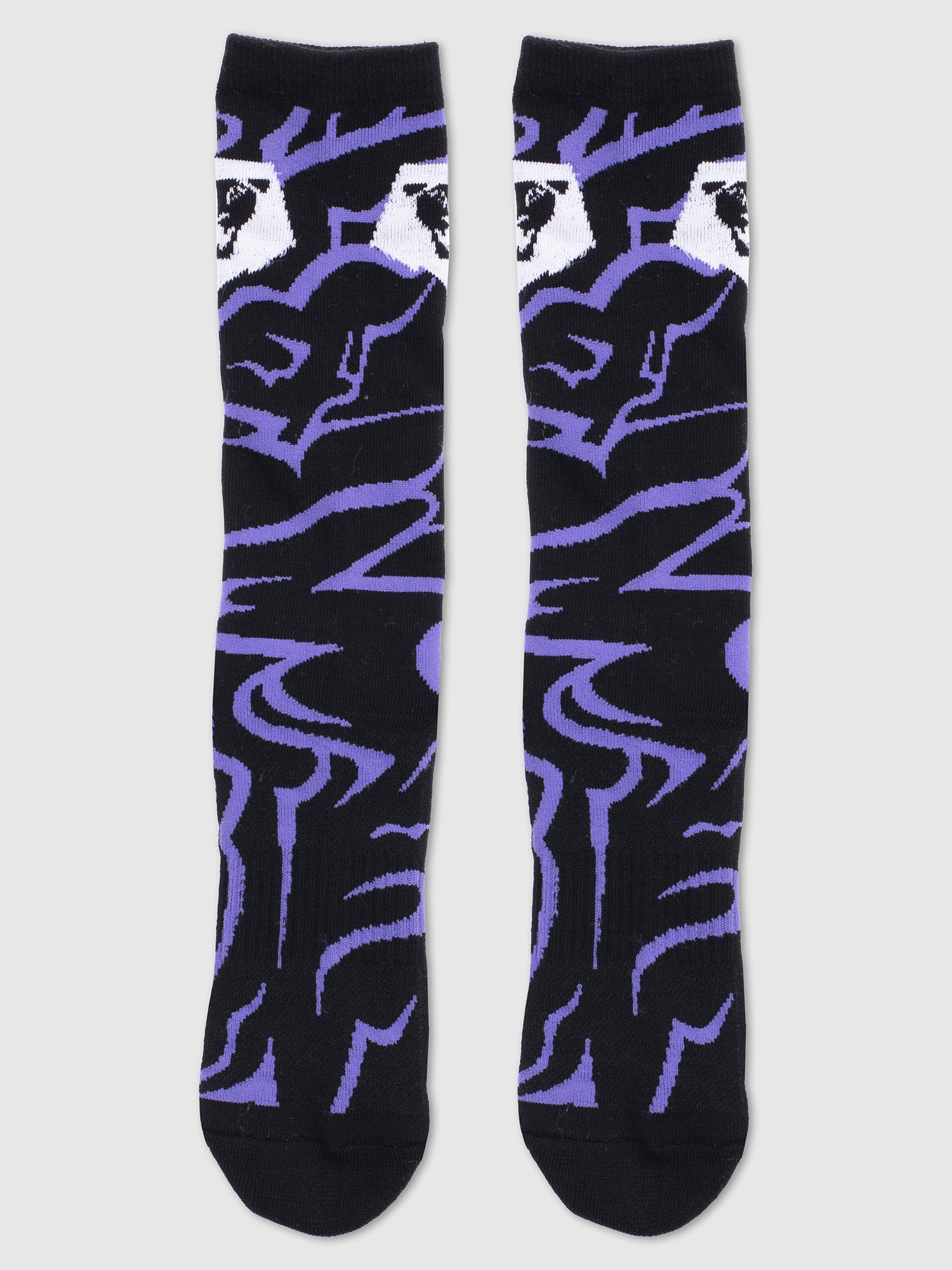 KPop Demon Hunters Athletic Crew Sock Saja Boys Glow In The Dark