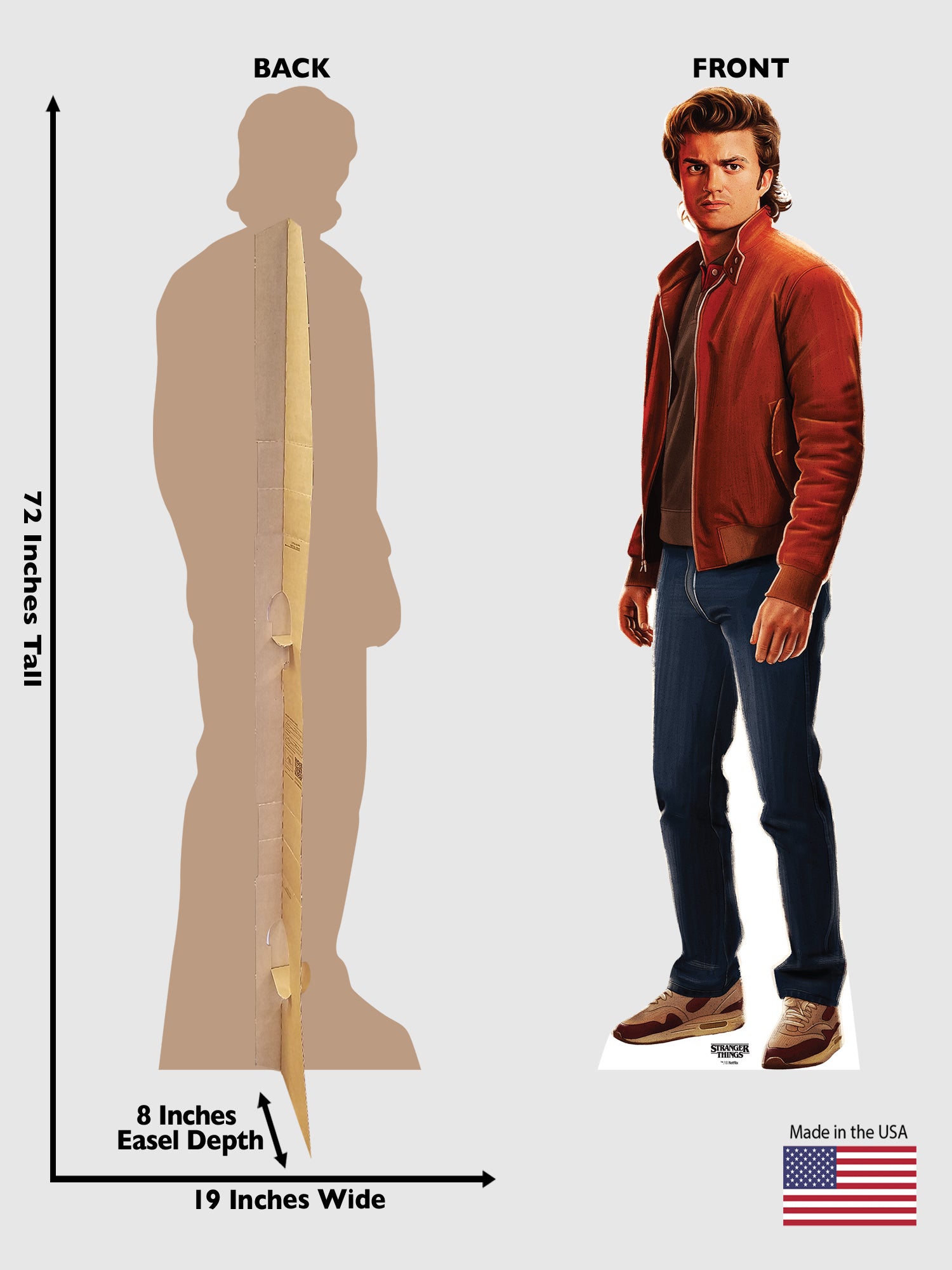 Stranger Things Steve Harrington Cardboard Cutout | Netflix Shop
