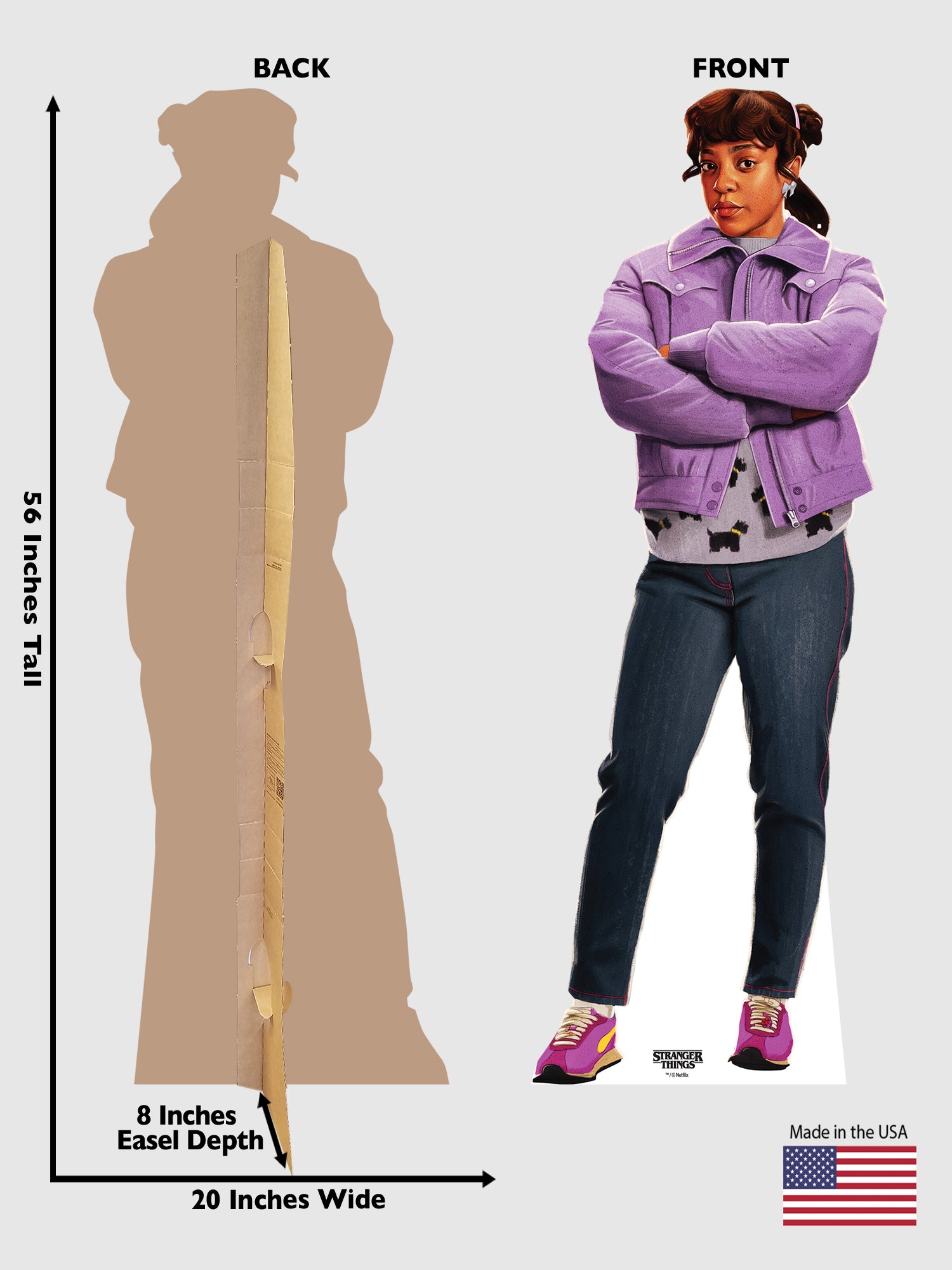 Stranger Things Standee Erica – Netflix Shop