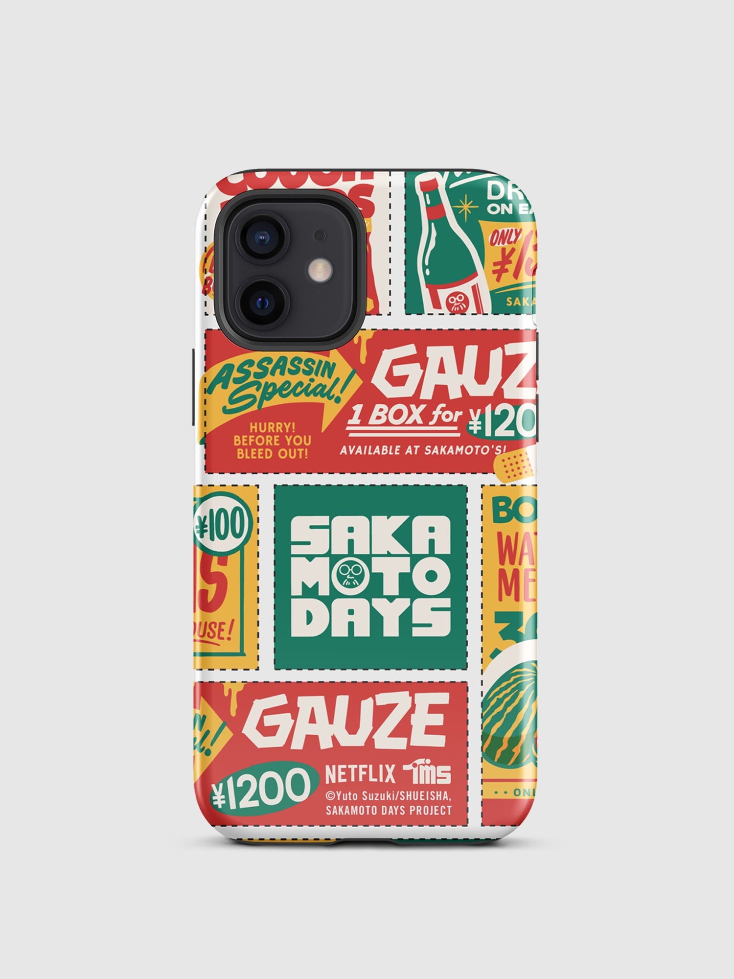 Sakamoto Days Coupons iPhone Tough Case | Netflix Shop