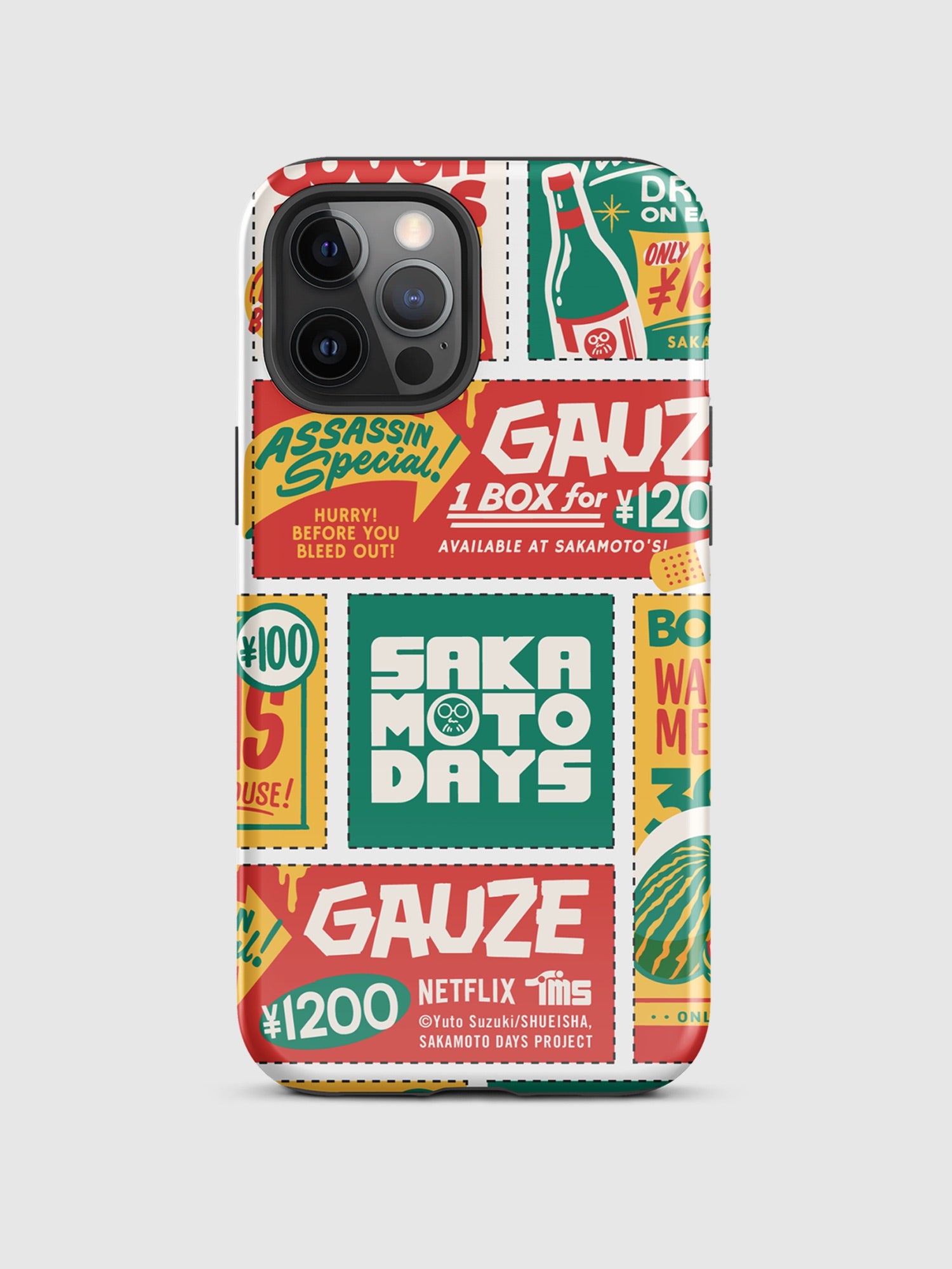 Sakamoto Days Coupons iPhone Tough Case | Netflix Shop