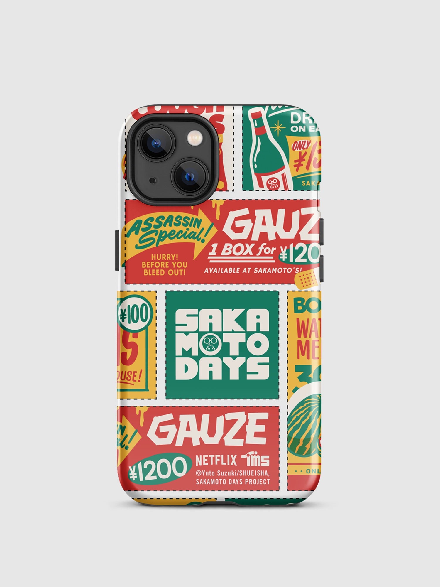 Sakamoto Days Coupons iPhone Tough Case | Netflix Shop