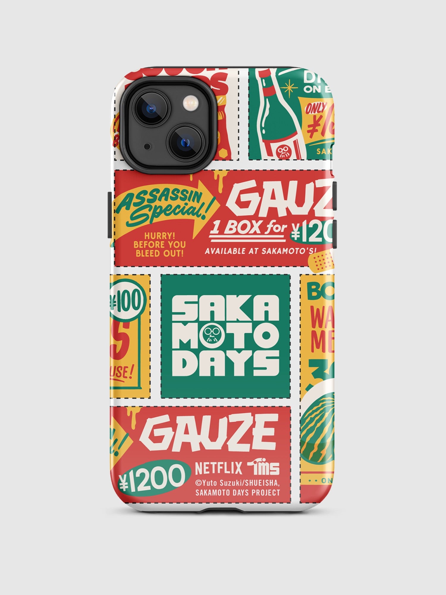 Sakamoto Days Coupons iPhone Tough Case | Netflix Shop