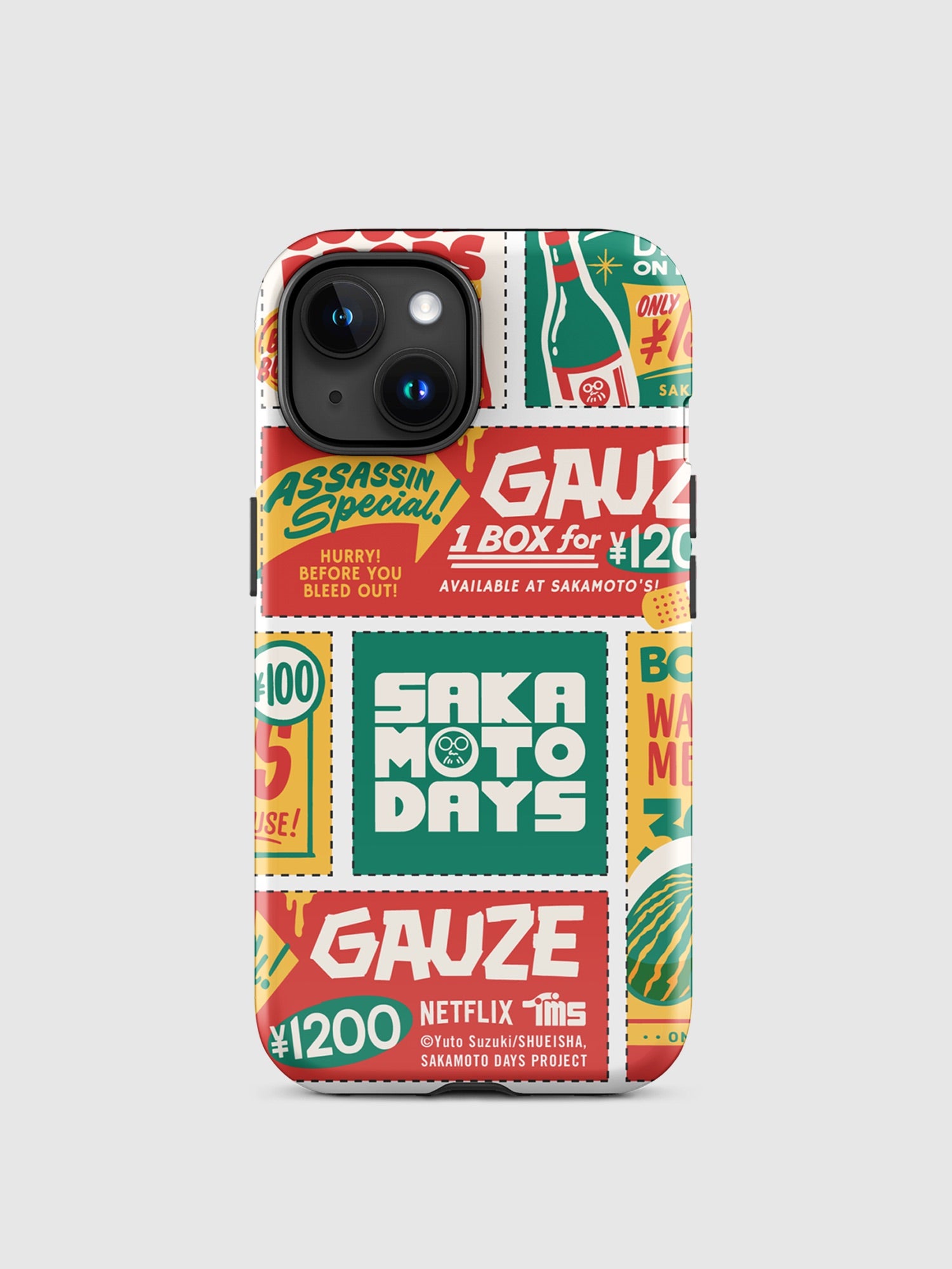 Sakamoto Days Coupons iPhone Tough Case | Netflix Shop
