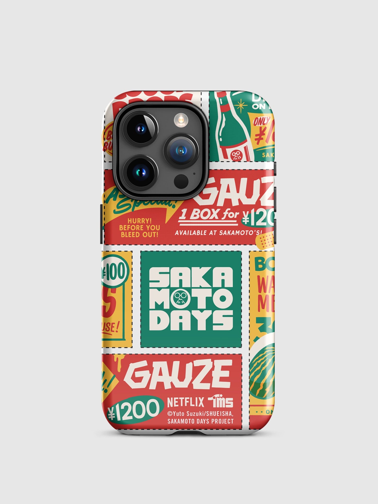 Sakamoto Days Coupons iPhone Tough Case | Netflix Shop