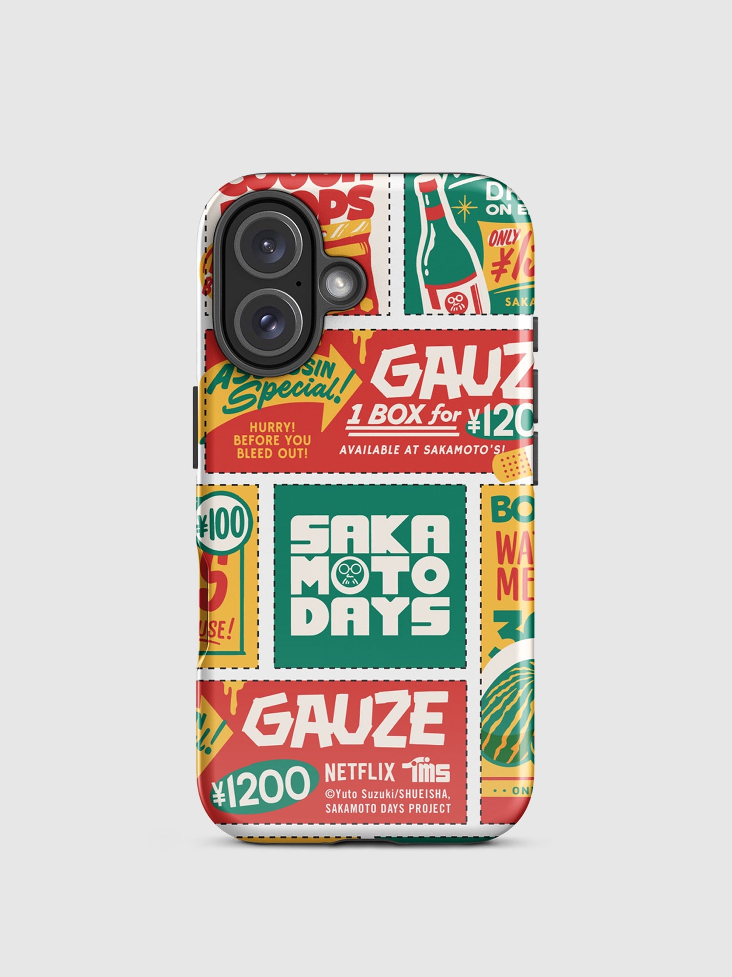 Sakamoto Days Coupons iPhone Tough Case | Netflix Shop