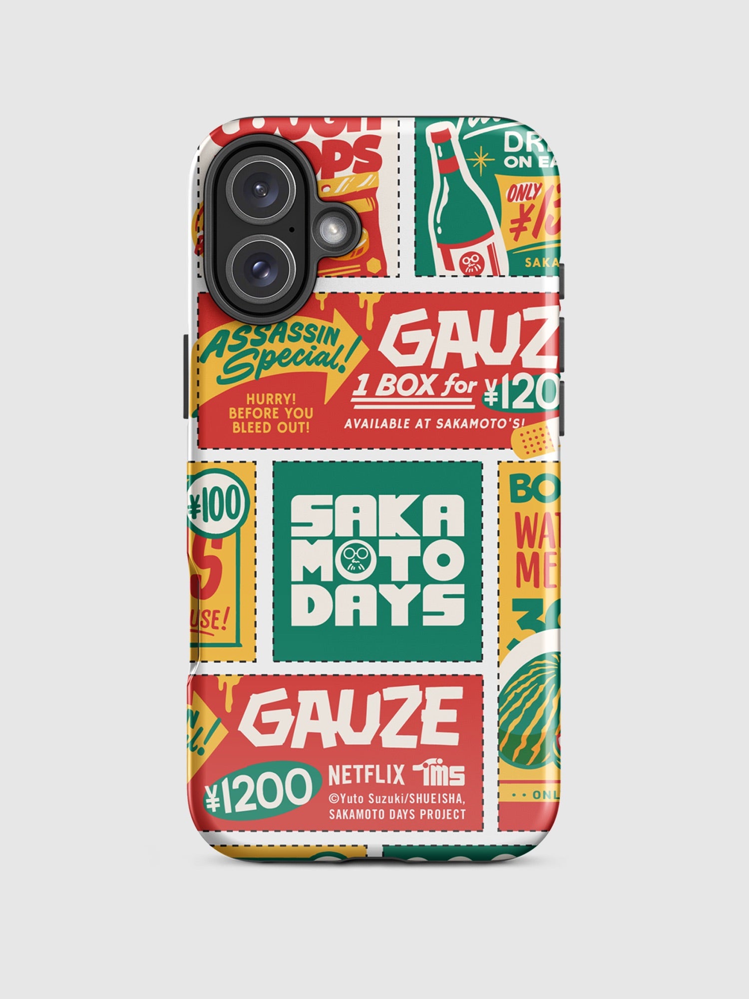 Sakamoto Days Coupons iPhone Tough Case | Netflix Shop