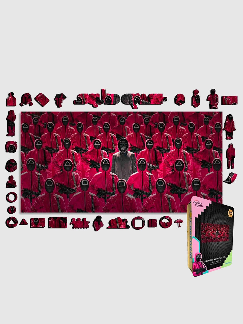 Squid Game Wooden Jigsaw Puzzle | Netflix Shop