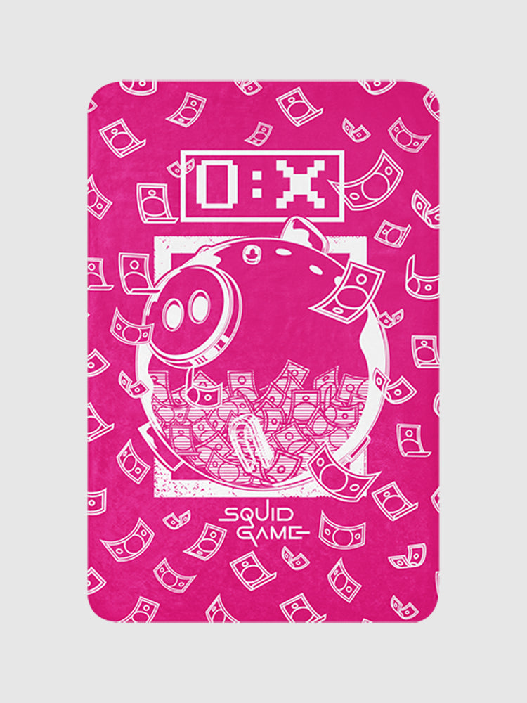 Squid Game AQUA LOGO Silky Touch Super Soft Throw Blanket 152 X