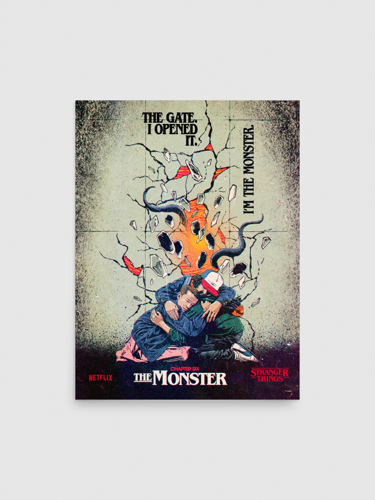 Stranger Things Season 1 x Butcher Billy The Monster Poster