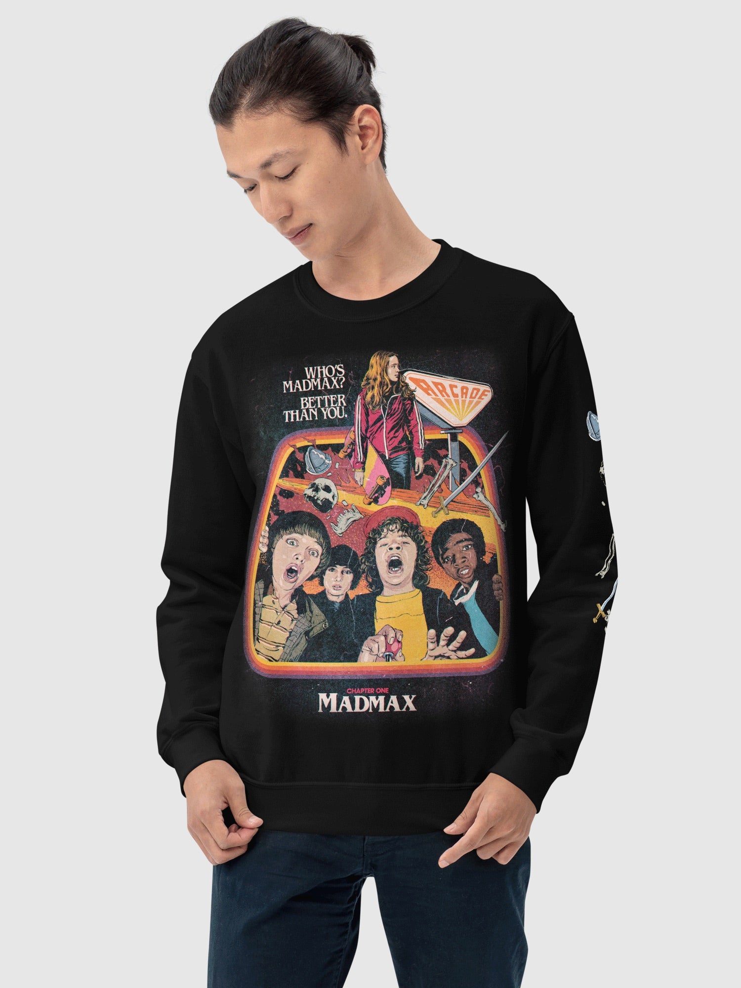 (期間限定)Billbergia 'Mad Max' Stranger Things Season 2 x Butcher Billy Madmax Sweatshirt