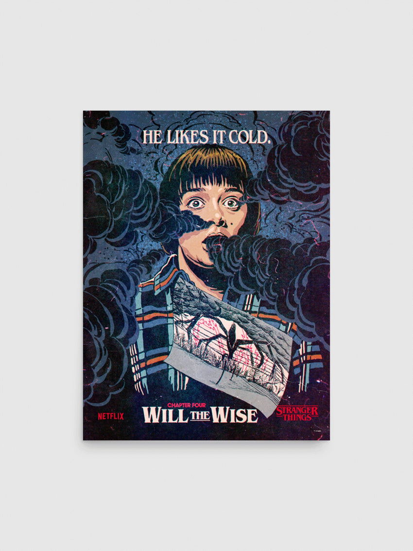 Stranger Things Season 2 x Butcher Billy Will the Wise Poster