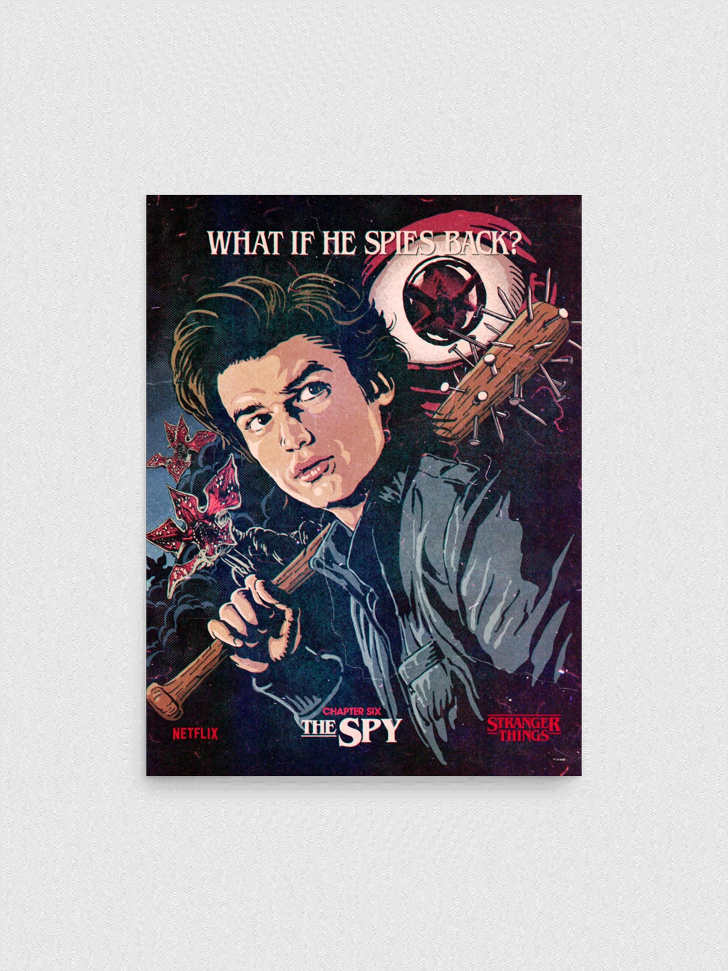 Stranger Things Season 2 x Butcher Billy The Spy Poster – Netflix Shop