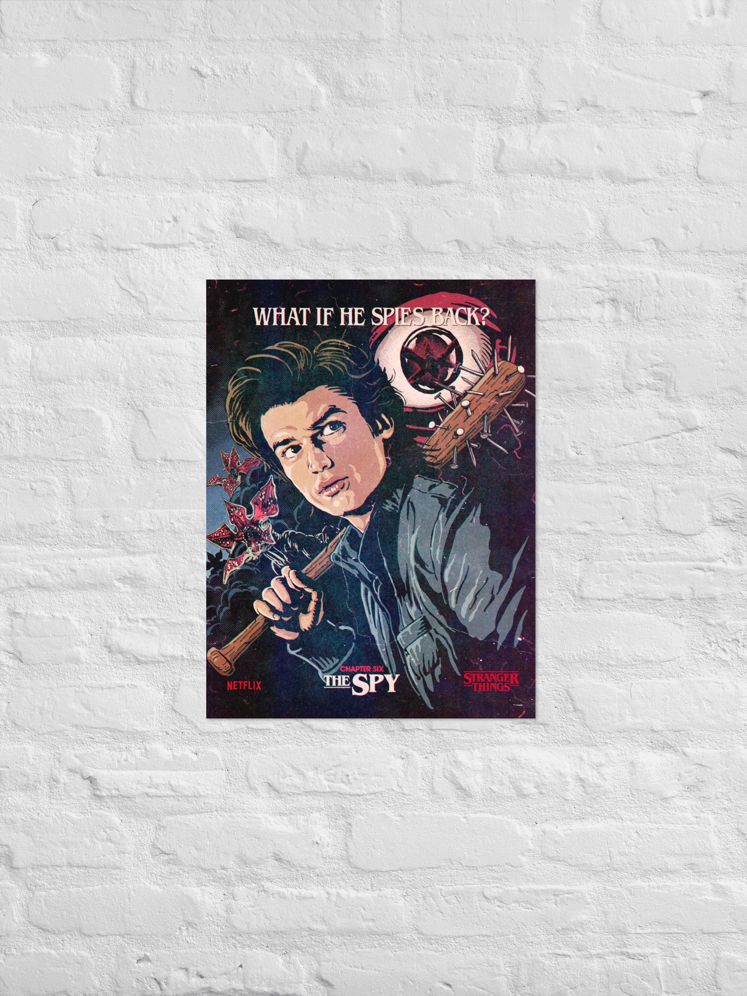 Stranger Things Season 2 x Butcher Billy The Spy Poster – Netflix Shop