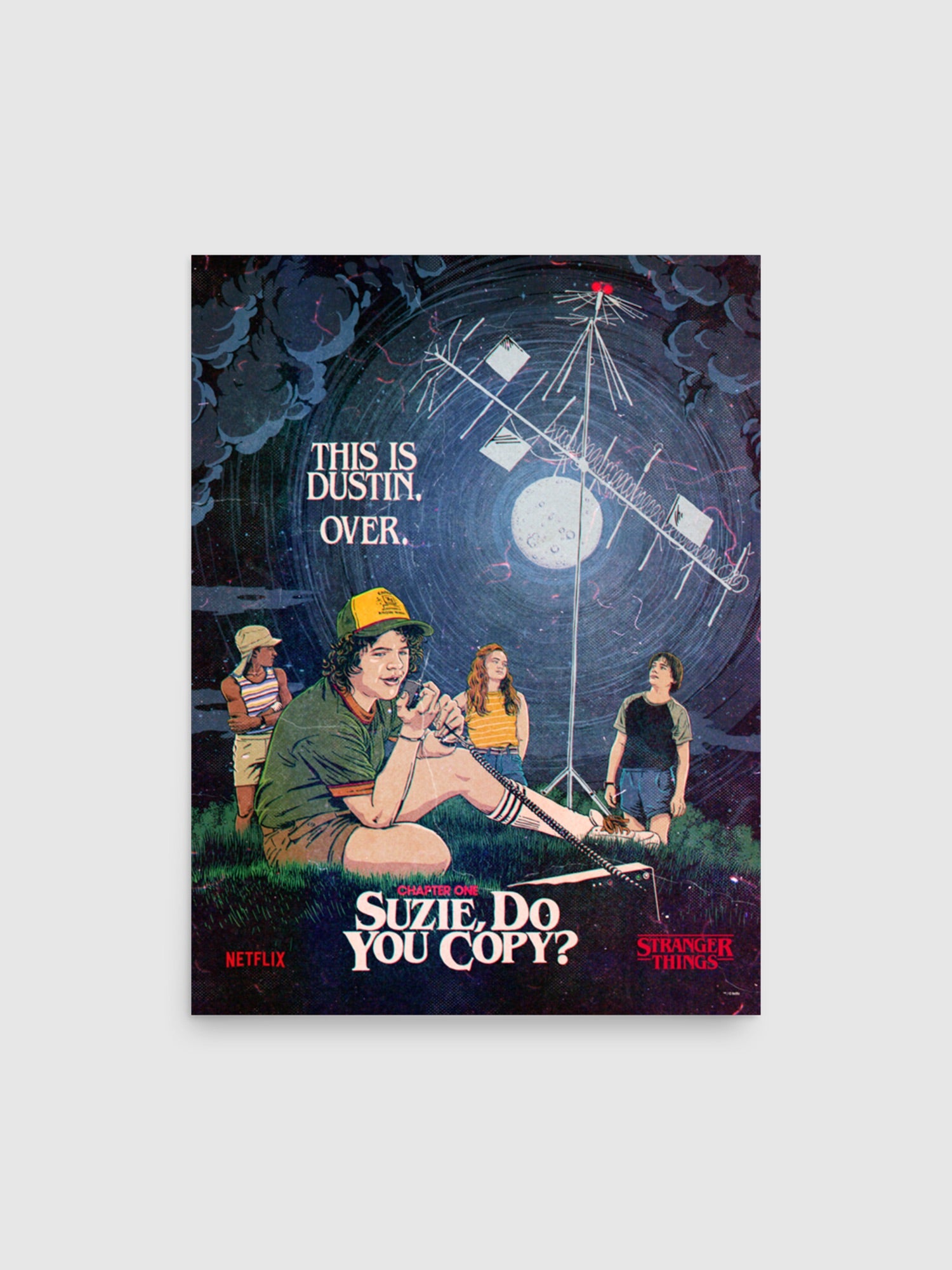 Stranger Things Season 3 x Butcher Billy Suzie, Do You Copy Poster