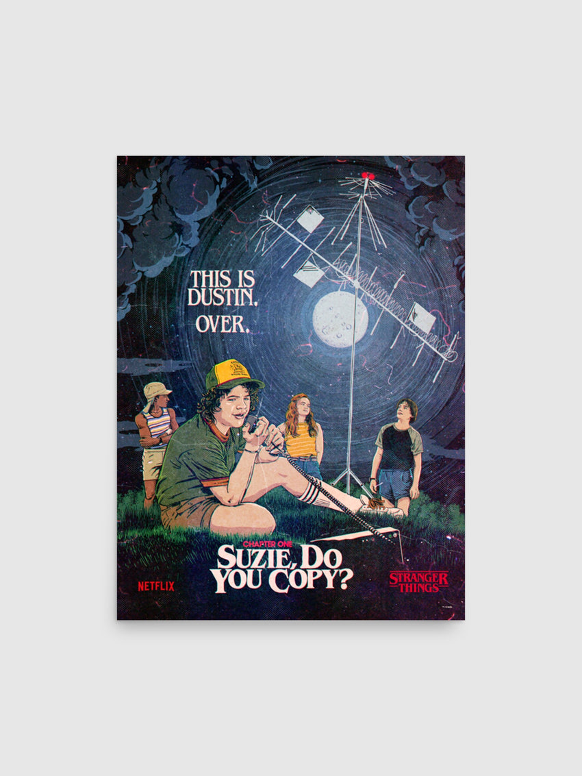 STRANGER THINGS ポスター Stranger Things Season 3 x Butcher Billy Suzie, Do You Copy Poster