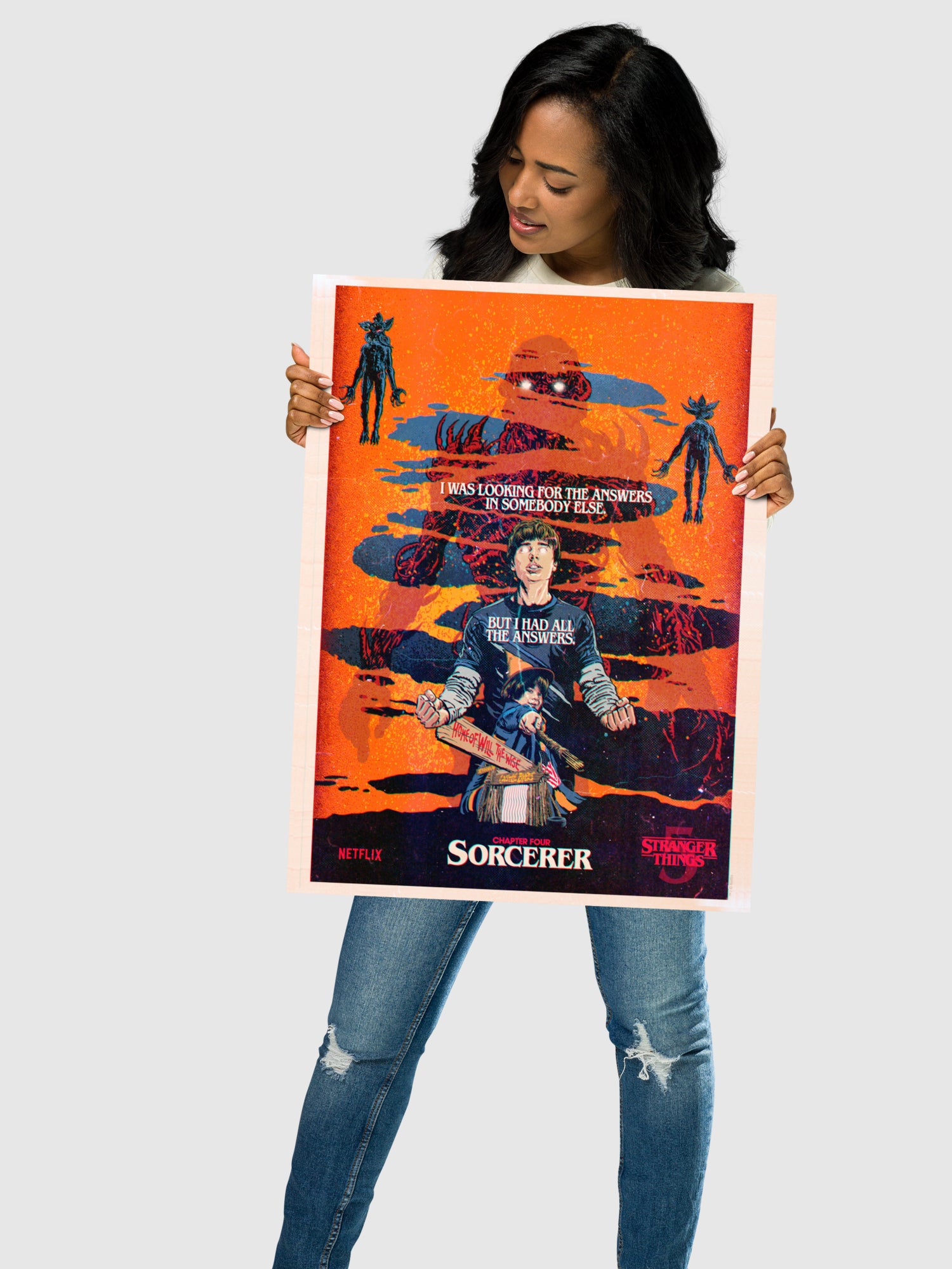 Stranger Things Sorcerer Poster | Netflix Shop