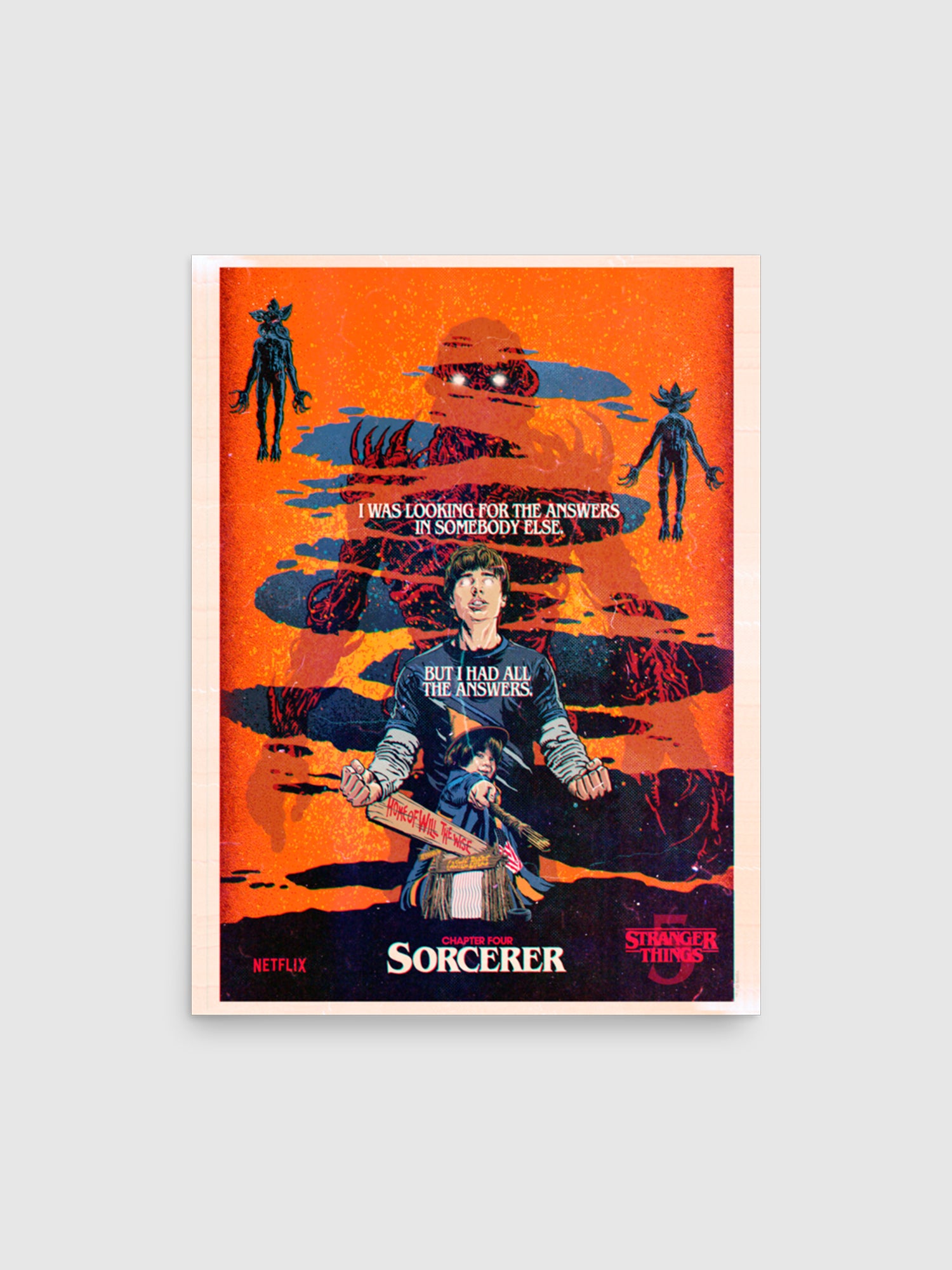 STRANGER THINGS ポスター One week.. #strangerthings5 #strangerthings #strangerthingsseason5