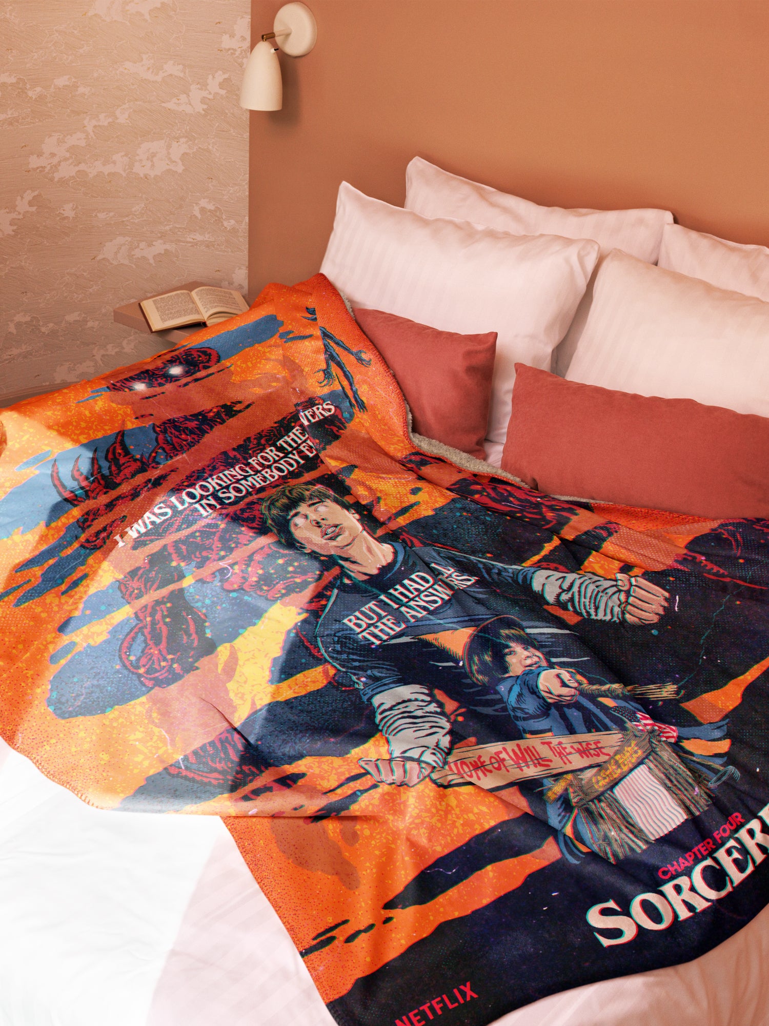 Stranger Things Season 5 Sorcerer Blanket | Netflix Shop